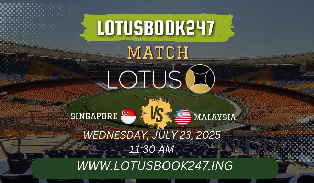 You are currently viewing Asia Pacific Cricket Champions Trophy 2025: Singapore vs Malaysia Prediction Lotusbook247